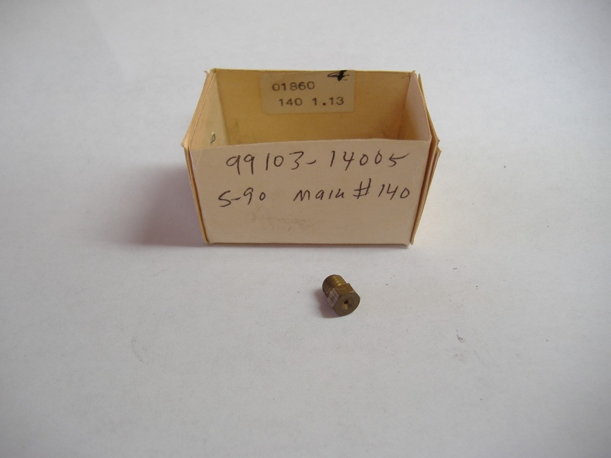 NOS Vintage Mikuni main jet # 140 1966-69 & honda s-90