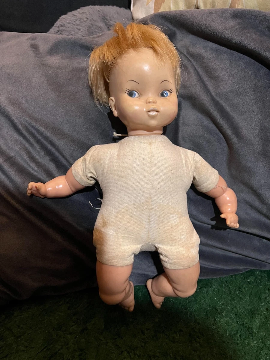 Rare 1966 baby doll possibly a tiny Thumbelina or tiny tabitha by ideal corp