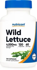 Nutricost Wild Lettuce Extract (4,000 mg Equivalent) 120 Capsules - 60 Servings