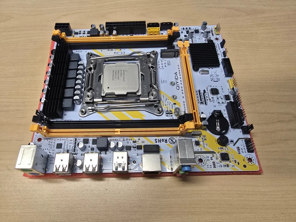 QIYIDA X99 Motherboard Set LGA 2011-3 Kit With Intel Xeon E5 2650v4 CPU 8GB RAM - Image 4 of 4