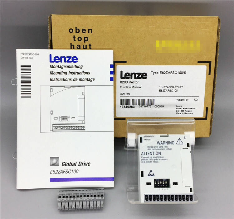 1PC new Lenz inverter IO terminal module E82ZAFSC100 / S Lenze8200 ...