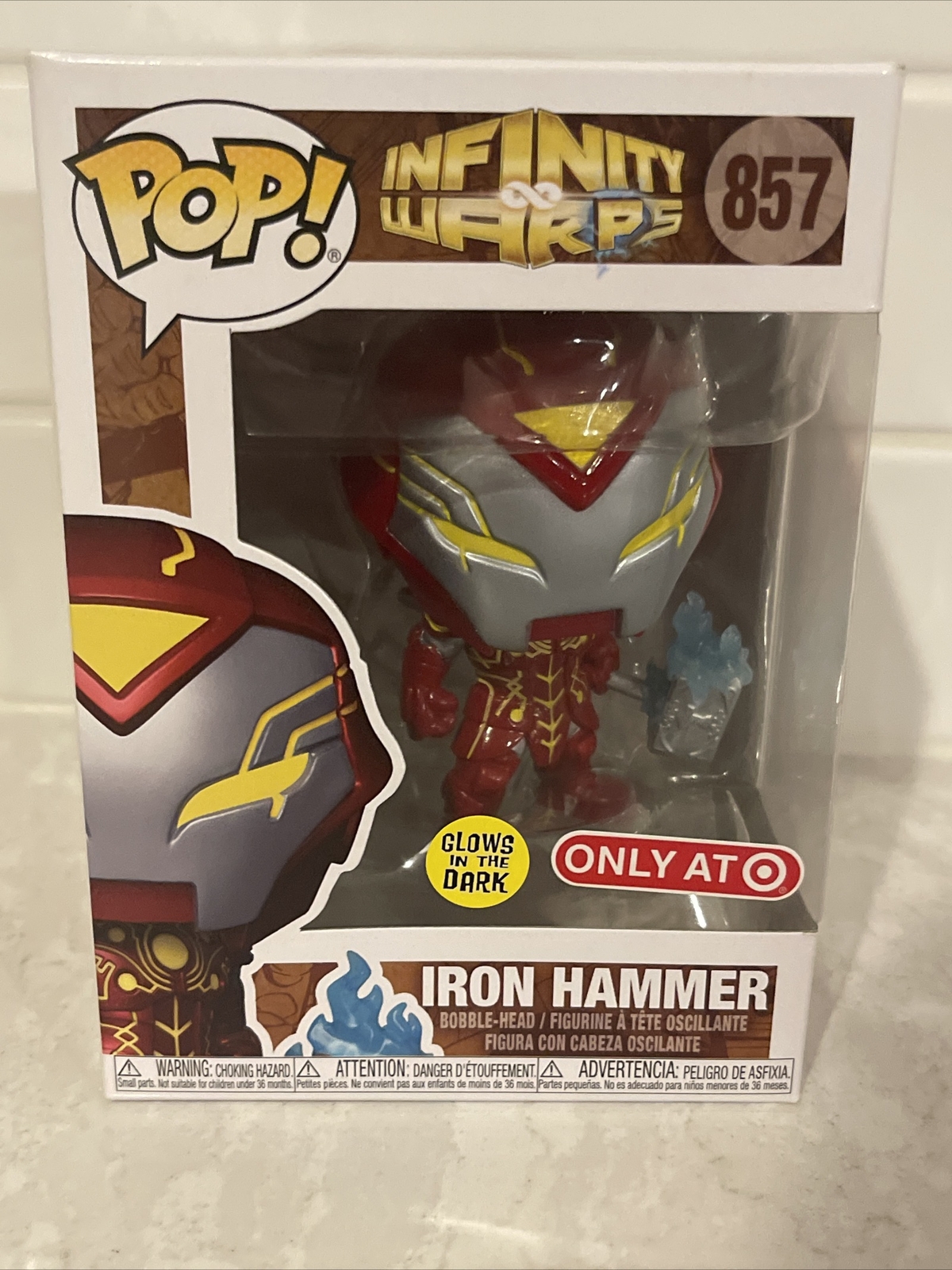 En Oferta Pop Marvel Infinity Warps #857 Iron Hammer (Glow In The Dark) Target Exclusive