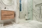 Calacatta Helios White Grey Polished Porcelain Tiles 60x120cm (£41/m2)