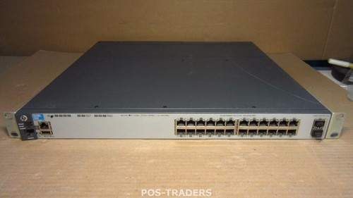 HP J9575A 3800-24G-2SFP+ Gigabit 24-Port RJ-45 10/100/1000 2x SFP+ Switch 1x PSU - 第 1/3 張圖片