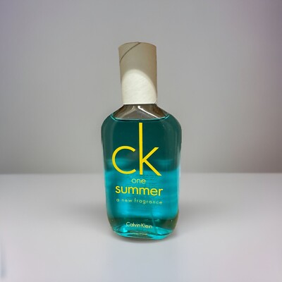 Calvin Klein One Summer Eau De Toilette Fl Oz Blue Without