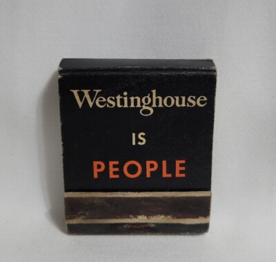 Vintage Matchbook Westinghouse Eastern States Exposition Springfield Advertising