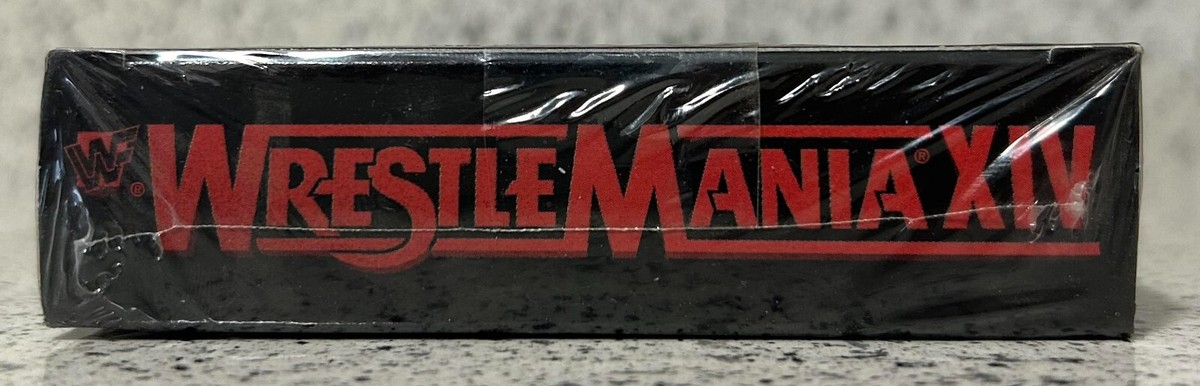 (未使用･未開封品)To Be the Best [VHS] WWE WWF Wrestlemania 14 XIV Austin Tyson Michael New