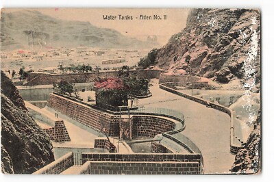 The crescent Steamer Point - Aden No. 22 VTG Postcard COCO2.