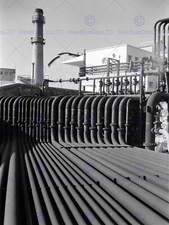 86329 OLD INDUSTRIAL SACOR OIL RE RY LISBON PORTUGAL Decor Wall Print Poster