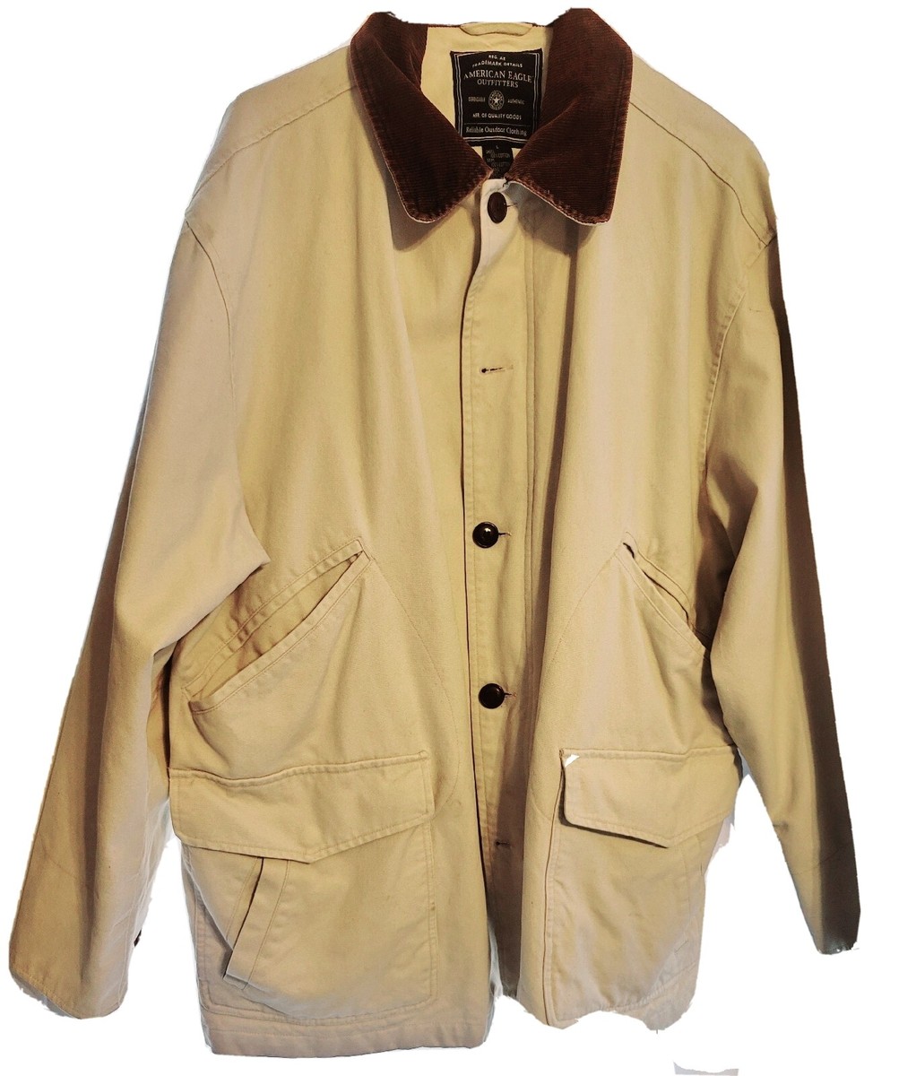 American Eagle Outfitters Flannel Lined Jacket Size LG/Men's