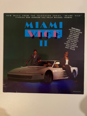 LP OST Soundtrack - Miami Vice II (11 Song) WARNER MCA RECORDS