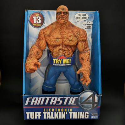 Fantastic 4 Electronic Tuff Talking Thing ToyBiz 2005 for sale