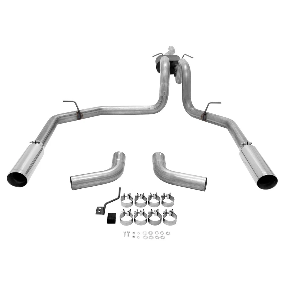 Flowmaster American Thunder Cat-Back Exhaust For 1998-2003 Ford F-150 4.6L/5.4L Foto 2 de 4