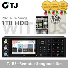 TJ Taijin Media B3 Karaoke Machine System 1TB Remote Control SongBook Foreign 