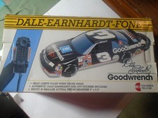 COLUMBIA TEL-CON, BLACK 3 DALE EARNHARDT-FONE, NASCAR CAR TELEPHONE,9" X 3 1/2"