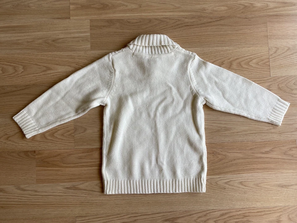 H & M кремовый свитер для мальчиков размер 2-3 года - Изображение 2 из 4