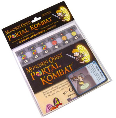 Munchkin Quest: Portal Kombat Board Game [Steve Jackason Fantasy Expansion] NEW