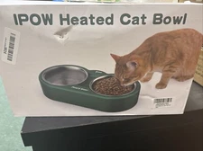 Ipow Heated Cat Bowl Open Box
