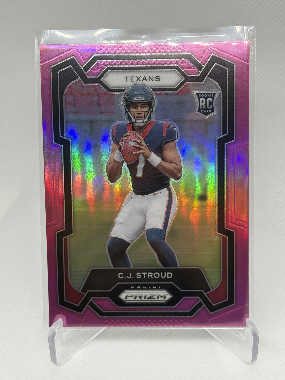 C.J. Stroud 2023 Panini Prizm - Rookies #339 Pink Prizm Rookie