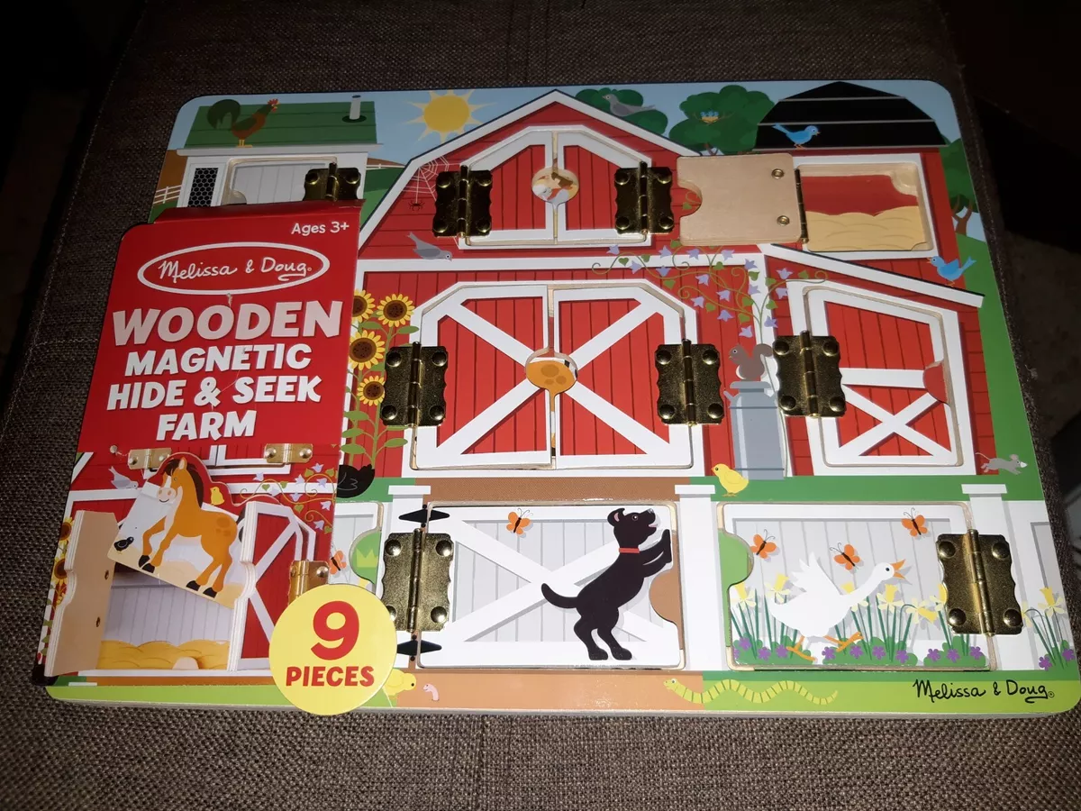 Melissa and doug hide sale and seek farm