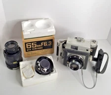 MAMIYA 23 STANDARD with 3 MAMIYA Sekor 90mm F/3.5, 65mm F/6.3, 150mm F/5.6 Lens