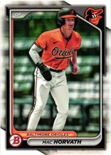 2024 Bowman #BP-6 Mac Horvath Prospects