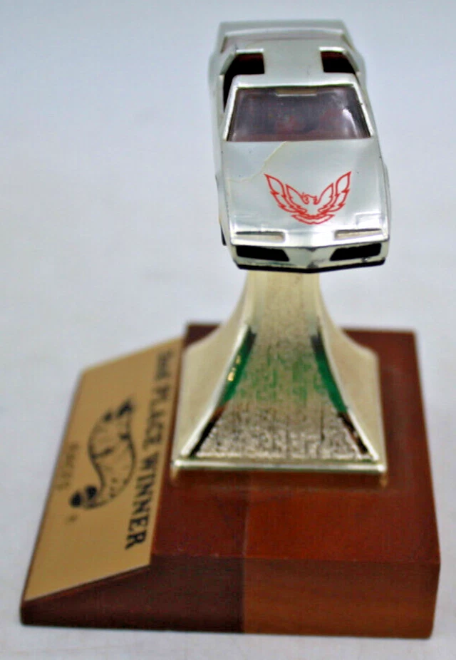 Trofeo Firebird 1982 ganador del segundo lugar Hot Wheels Race EE. UU. DIFÍCIL DE ENCONTRAR ¿Raro? 3x4" Foto 3 de 4