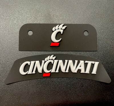 3D Bumpers - Cincinnati Schutt Set for a Full Size Football Helmet