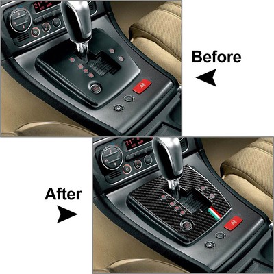 Interior Automatic Gear Shift Panel Cover Trim Fit Alfa Romeo 159 Brera Spider