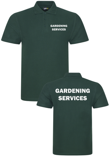 Jardinería Servicios Polo Ropa de Trabajo Jardinero Paisajismo Industrial  Top | eBay