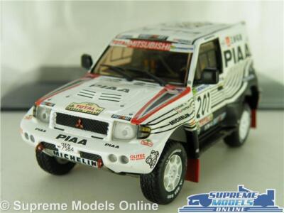 MITSUBISHI PAJERO SHOGUN RALLYE MODELLAUTO 1:43 MASSSTAB GRANADA DAKAR 023 1999 K8