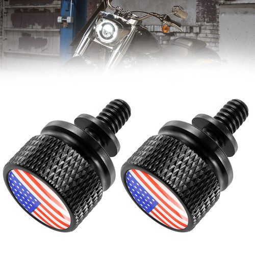 Perno de asiento de rosca de aluminio 1/4-20 apto para Harley Touring CVO- American Skeleton - Imagen 8 de 15