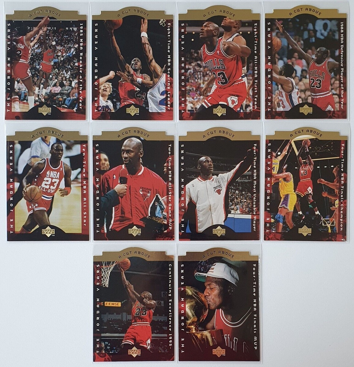 【レア新品】アッパーデック　プロショット　マイケル・ジョーダン　2点セット 1996 Upper Deck SP Championship Series MICHAEL JORDAN CHAMPIONSHIP