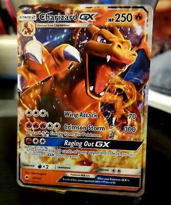 Rare Charizard GX HP 250 Holo Pokemon | eBay Rare Charizard GX HP 250 Holo Pokemon | eBay