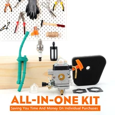 Carburetor Kit For Stihl FS90R FS87R FS90 FS87 FS100R FS110R # 41801200611