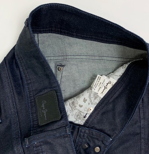 Pepe jeans broke donna usato W28 L32 tg 42 skinny denim blu boyfriend T7904 - Foto 5 di 12