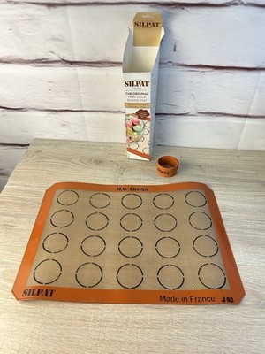 1- Silpat Mat 11 5/8''x 16 1/2''Size France Baking Pan Sz.13 x 18 medium sheet 295