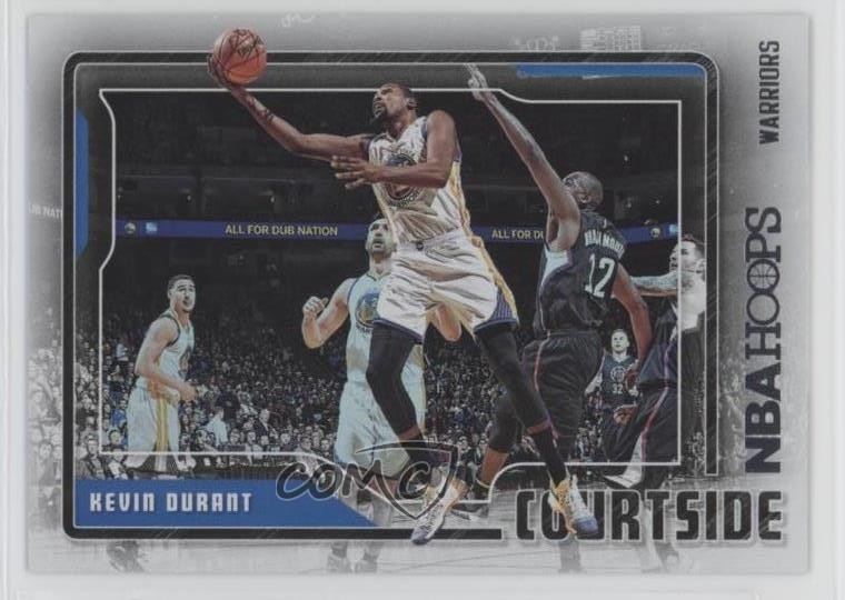 2017-18 Panini NBA Hoops Courtside Kevin Durant #1 02v3