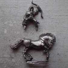 Citadel Warhammer 80s Elf Cavalry Ioandar Darkbrow A