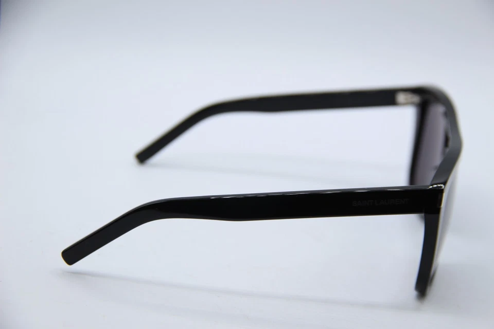 NUEVAS GAFAS DE SOL SAINT LAURENT SL 1 002 NEGRAS MONTURAS AUTÉNTICAS 59-13 Foto 4 de 4