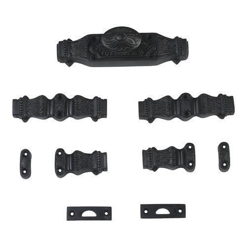 Cremone Bolt Cabinet Hardware, 9 Feet Solid Brass Corinthian Style Door Lock ... - Picture 6 of 7