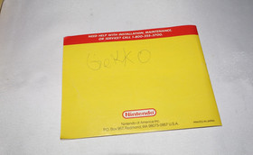 1992 Yoshi Nintendo NES Instruction Booklet & Box No Video Game 90s Mario