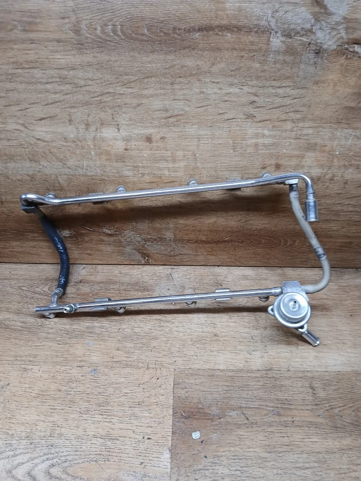 Ford F150 F250 Bronco 351 V8 1987-1993 5,8 inyector de combustible riel de inyección F2Te 9 Foto 3 de 4