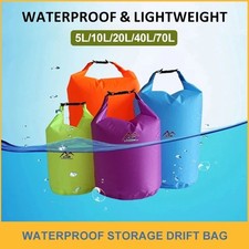 5-20L Waterproof Dry Bag, Floating Sack for Kayak, Camping & Fishing