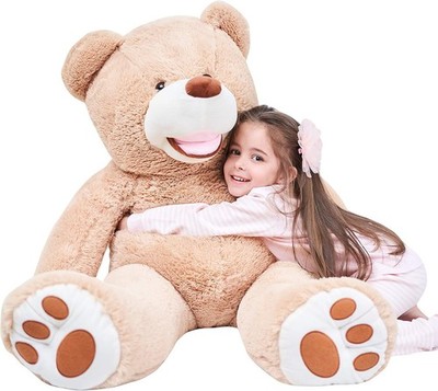 IKASA Riesen Teddybär 100cm Weich Plüsch Kuscheltier Groß
