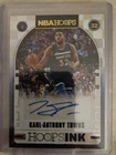 2018 Panini Hoops KARL-ANTHONY TOWNS HOOPS INK #HI-KAT AUTO