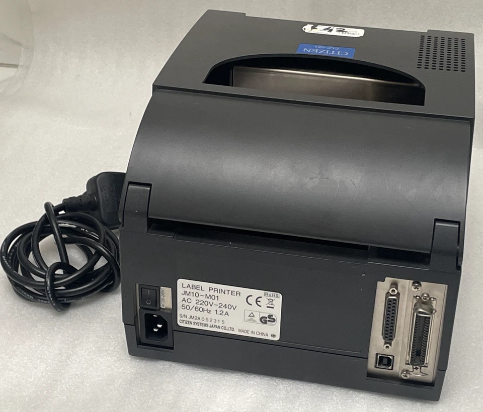 Citizen CLP-521 JM10-M01 Industrial Desktop USB Label Printer (42) - Image 4 of 4