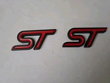 Ford Focus Fiesta Explorer St Emblem Set Metal Ford Focus Fiesta Explorer St Emblem Set Metal
