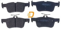 Denckermann B111477 Bremsbelagsatz FüR Scheibenbremse Bremsbelagsatz FüR Ford