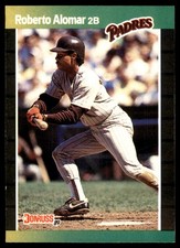 Roberto Alomar 1989 Donruss #246 Padres MLB READ FREE SHIPPING AutographDen